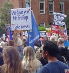 Anti Trump Rally Manchester 